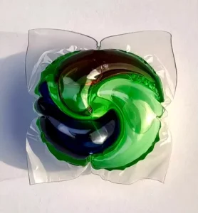 Organic Non Toxic Laundry Pods Natural Liquid Gel Detergent Capsules Fresh Scent Washing Pods