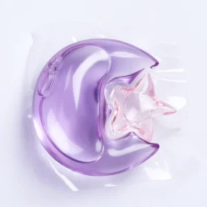 Organic WHite Label Laundry Capsules Gel for Washing Clothes OEM ODM Chinese Laundry Beads Pva Film Washing Capsule