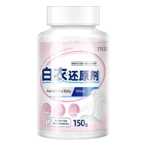 Oxygen Bleach Powder Stain Remover & Whitener for Clothes Eco Friendly Color Safe Laundry Booster Deep Cleaning