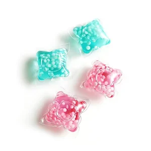 PH Neutral Low Foam Quick Dissolve Plant Extracts Concentrated Laundry Pods for Baby Safe Washing