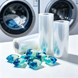 PVA Cold Water Soluble Film 75 100um Customized Transparent for Liquid Packing High Stretchability Smooth Surface