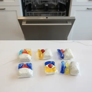 Pack Design Detersivi Piatti Pods Kitchen Dishwashing Detergent