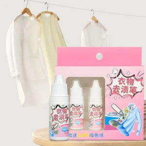 Portable 10ML Liquid Stain Remover Pen Easy to Clean Effective for Clothes Wash Free