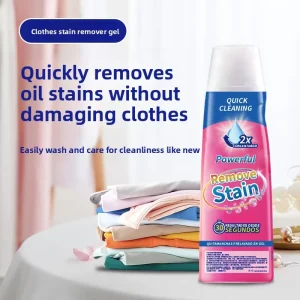 Portable Stain Removal Gel for Grease Coffee & Other Marks on Clothes & Blankets