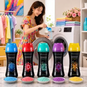 Premium 300g Scent Booster Beads Eco Friendly Solid Laundry Beads Long Lasting Fragrance Antibacterial OEM ODM Free Sample Fresh