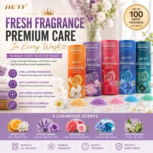 Premium Scent Booster Beads for Laundry In Wash Fragrance Beads Fabric Softener Pellets Long Lasting Fresh Clothes Rose Lavender