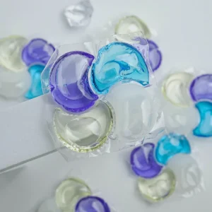 Privare Label Custom Fragrance Gel Disposable Detergent Pods Liquid Washing Capsules Eco Friendly Cleaning Capsules