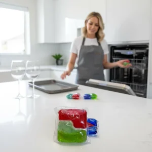 Private Label Deep Cleaning Descaler Safe Detergent Dish Washer Pods