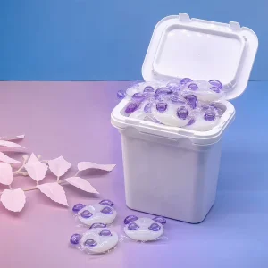 Private Label Disposable Laundry Beads Capsules Fragrance Scent Booster 5 in 1 Laundry Detergent Pods for Apparel