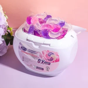 Private Label Eco Friendly 4in1 Gel Laundry Pods Factory Direct OEM Disposable Capsules Supplier Customize