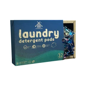 Private Label Eco friendly Biodegradable Natural Laundry Detergent Pods 3 in 1 Gel Beads Scent Disposable for Apparel