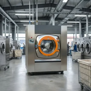 Professional Full Automatic Washing Machine and Dryer Set Commercial Laundry Equipment Hotel Hospital