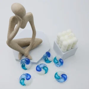 Professional R&D Laundry Capsules 4in1 Super Cleaning Power Disposable Eco Friendly Color Protection Anti Anticross Floral Scent