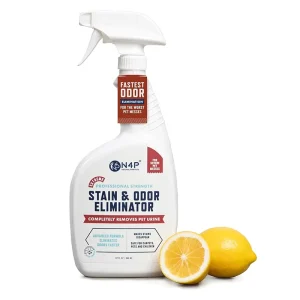 Professional Strength Pet Stain and Odor Eliminator Bio Enzymatic Formula Fast Acting for Urine and Messes 1.5 Liter
