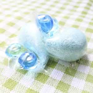 Quickly Dissolving Dishwasher Detergent Powder Pods Customized Transparent Sustainable Kitchen Cleaning