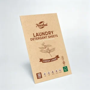 REACH SVHC Non Bio Concentrated Hard Water Specialist Laundry Sheets Plastic Free Zero Waste Vegan Solid Washing Strips