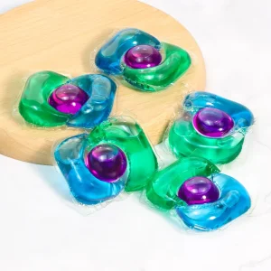 Rayshine 3 in 1 Laundry Pod Wash Clothes Capsule Clothes Cleaning Pods Detergent 15 G piece