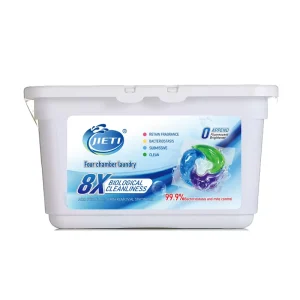 Russian Custom Marine Fragrance Laundry Detergent Gel Capsules Liquid in Small Orders Deconfouling Property