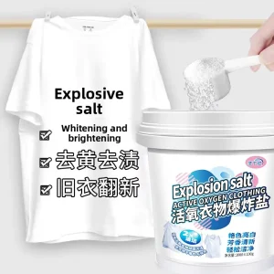 SANTINI White Label Explosive Salt Sodium Peroxycarbonate Bleach Powder for Clothing Stain Color Bleaching Whitening Biological