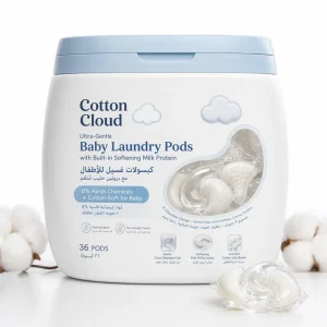 SASO Certified Bulk Laundry Detergent Pods Deep Cleaning Cotton Cloud Baby Safe Soft Saudi Arabia Middle East OEM