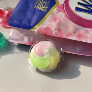 SHENBULL Low Foaming Easy Rinse Disposable Washing Pods Capsule Tough Stain Removal Gel Ball
