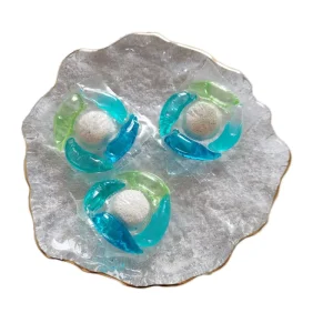 SINOLEKA Custom Disposable Eco-Friendly Liquid Shaped 5-in-1 Laundry Detergent Pods Water Soluble Lasting Smell Capsules Apparel