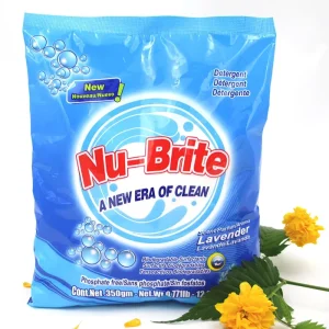 Safe And Healthy Household Chemicals Powerful Laundry Washing Powder For Apparels Lavender & Lemon Fragrance Disposable Use