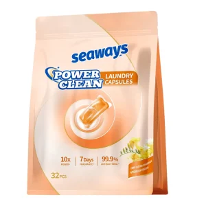 Seaways Eco friendly Disposable Laundry Detergent Pods (Gel Beads) Custom Fragrance Color 8g pc for Apparel