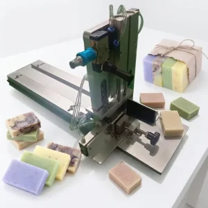 Semi Automatic Pneumatic Soap Cutter for Industrial Soap Manufacturing Laundry Soap Bar Cutting Machine Model QZ C80 25kg