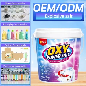 Sodium Percarbonate Crystals For Powerful Laundry And Need Rremoving Yellow Washing Powder And Explosive Salt Cleaning Products