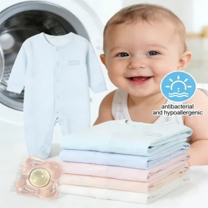 Square Disposable Environmentally Friendly Two in one Laundry Capsule Apparel Antibacterial Hypoallergenic Floral Scent Laundry