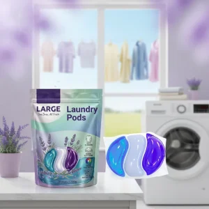 Stable Supply 3 chamber Laundry Liquid Capsules High Concentration Stain Removal