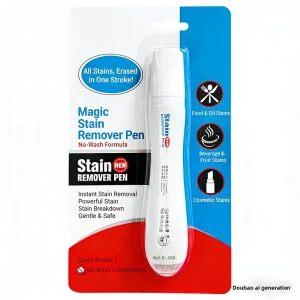 Stain Remover Pen for Apparel Travel Portable Upgrade Fabric Cleaning Stick