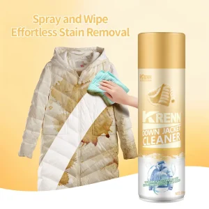 Stain Remover Spray for Clothing Dry Cleaning Agent for Outerwear Down Jacket Foam Cleaning Spray