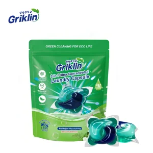 Stock Double Layer Laundry Capsules 3 in 1 17g