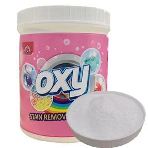 Strong Stain Remover Powder Whitening Detergent 400g for Laundry Bleaching