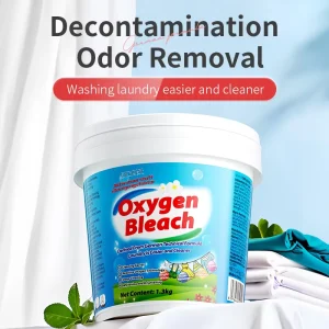 Strong Stain Remover with Fast Yellowing Removal Color safe Laundry Powder Bleach Fragrance Free White Color Agent