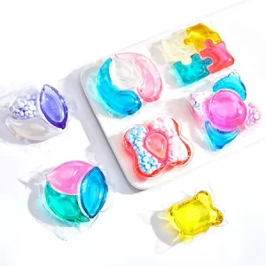Super Concentration Eco Friendly Apparel Laundry Detergent Pods with Customized Packaging
