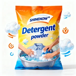 Super Condensed Disposable Eco Friendly Laundry Powder for Apparel Cleaning Deep Stain Removal Natural Floral Fragrance