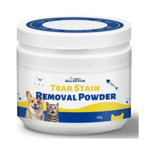 Tear Stain Remover Powder for Dogs and Cats Pet Tear Stain Prevention Supplement