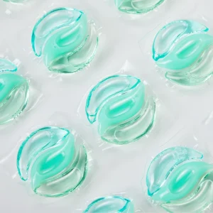 Three-in-One Eco-Friendly OEM Multi-Cavity Laundry Pods Disposable Gel Beads for Apparel Detergent Use