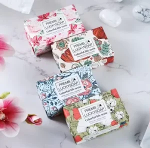 Tulip Rose Gardenia Cornflower Aromatherapy for Face Cleansing Soap