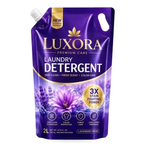 Universal Thick Spout Pouch with Handle Liquid Laundry Detergent Refill Bag Stand up Pouch Custom Logo FDA REACH TUV
