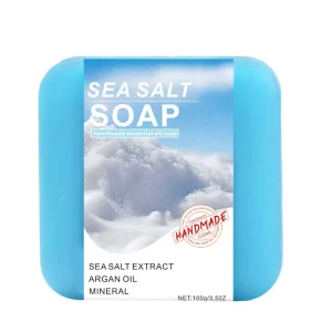 Various Styles Sea Sault Soap Natural Organic Lighten Handmade Solid Skin Care Laundry Soap Variety of Scents Bar Soap Whitening