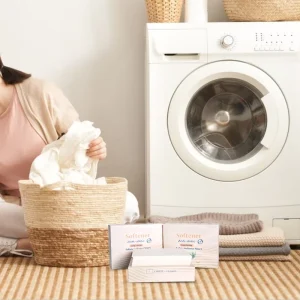 Vegan Laundry Softener Fresh Scents Natural Laundry Fabric Softener Sheets Hypoallergenic Washing Machine Sheets Softener Strips