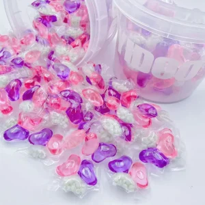 Washing Softener Fragrance 3 in 1 Laundry Pods Capsules Private Label Water Soluble PVA Film