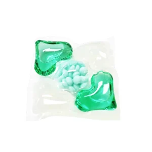 Water Soluble Soap Liquid 3 in 1 Eco-Friendly Laundry Detergent Pods for Apparel ISO9001 Certified Natural Multihead Pods