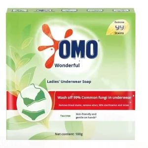 Women’s Intimate Tea Tree Flavor Travel Size Bar Soap Eco friendly Killing Fungi Removing Blood Stains Odors Laundry Use