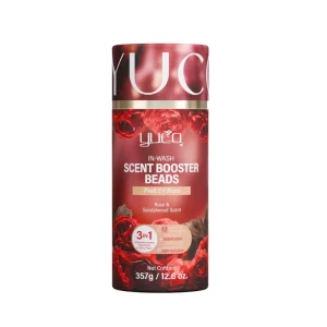 YUCO Eco friendly Solid Long lasting Scent Booster Beads Rose Fragrance for Apparel Laundry Washing