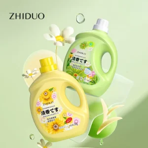 ZHIDUO Household Easy to Clean and No Residue Liquid Laundry Detergent Long Lasting Fragrance Scent 2L Liquid Detergent